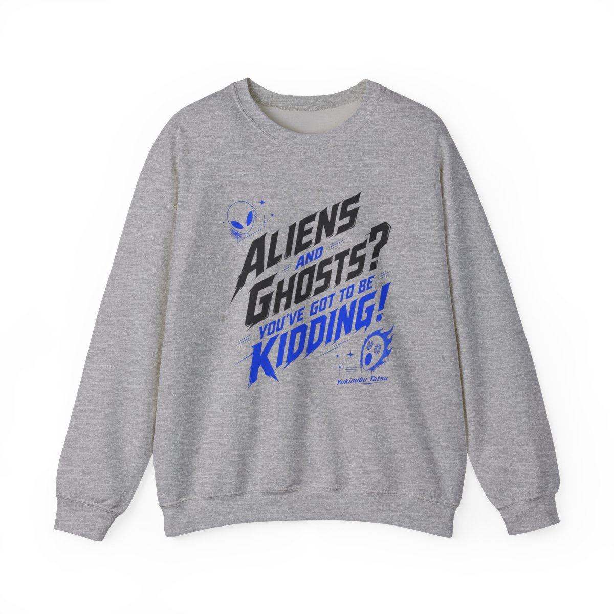 Dandadan "Aliens and Ghosts? You" Crewneck