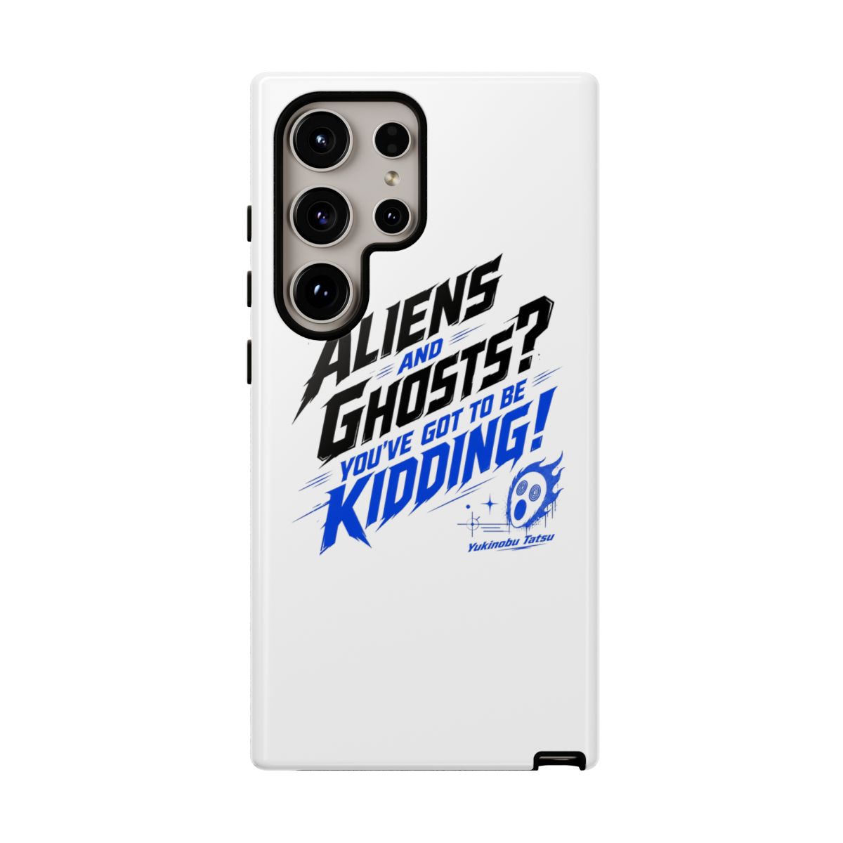 Dandadan "Aliens and Ghosts? You" Phone Case - alternate angle 4, merchandise