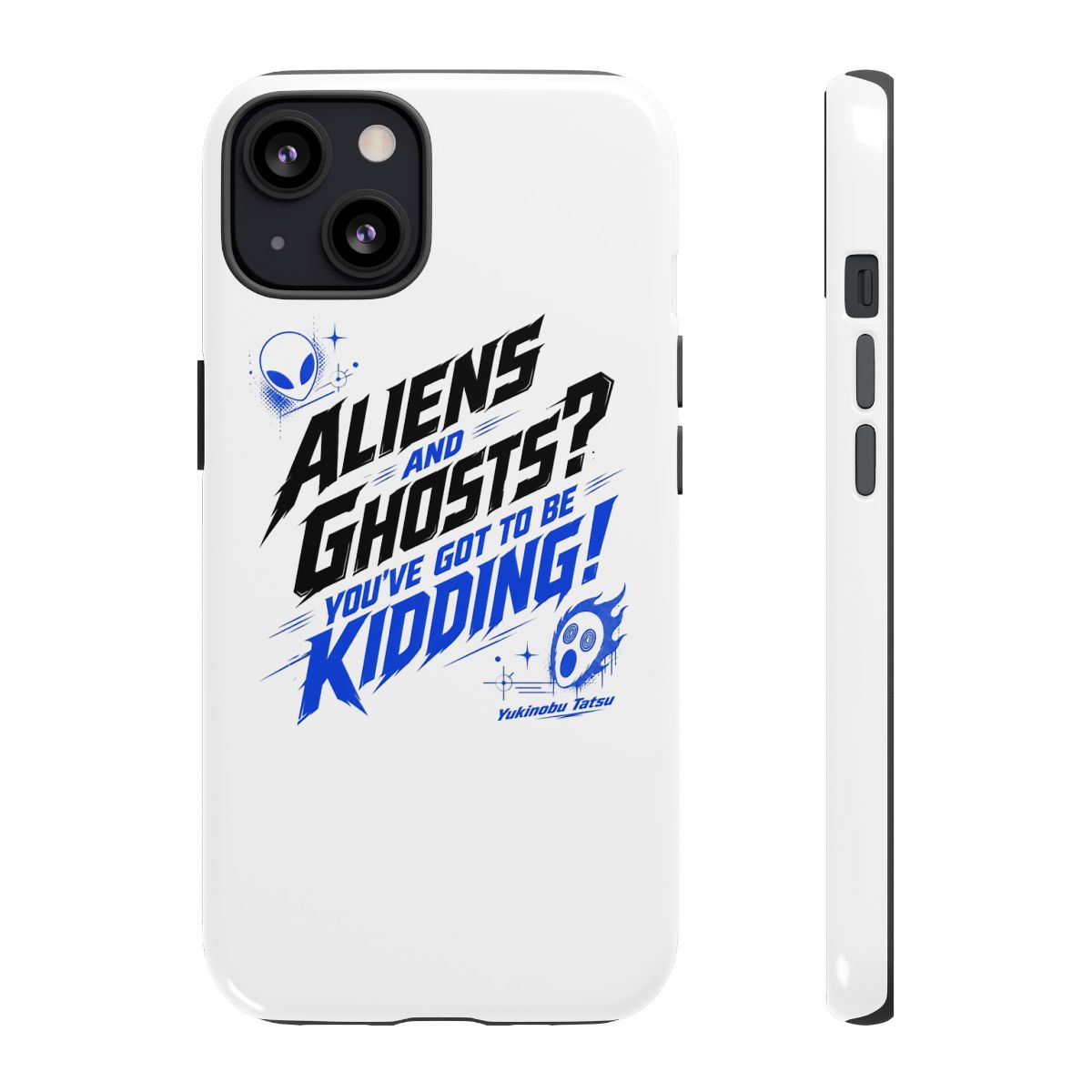 Dandadan "Aliens and Ghosts? You" Phone Case