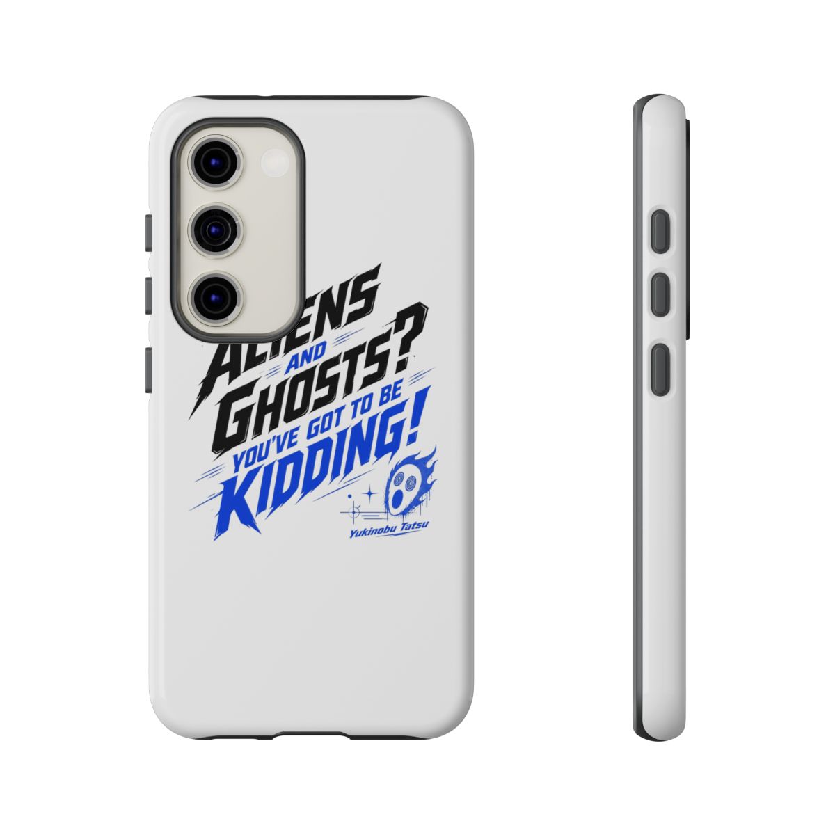 Dandadan "Aliens and Ghosts? You" Phone Case - alternate angle 3, merchandise