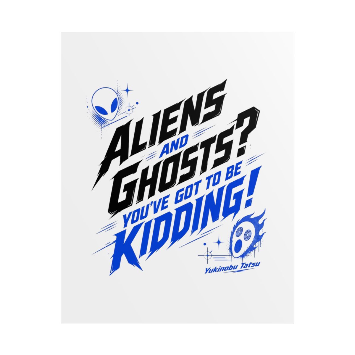 Dandadan "Aliens and Ghosts? You" Poster - Official Posters & Wall Art merchandise