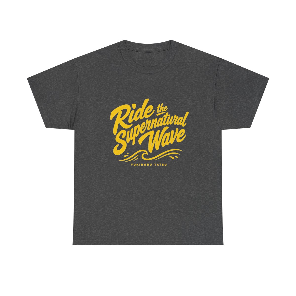 Dandadan "Ride the Supernatural Wave" Unisex Tee - alternate angle 2, merchandise