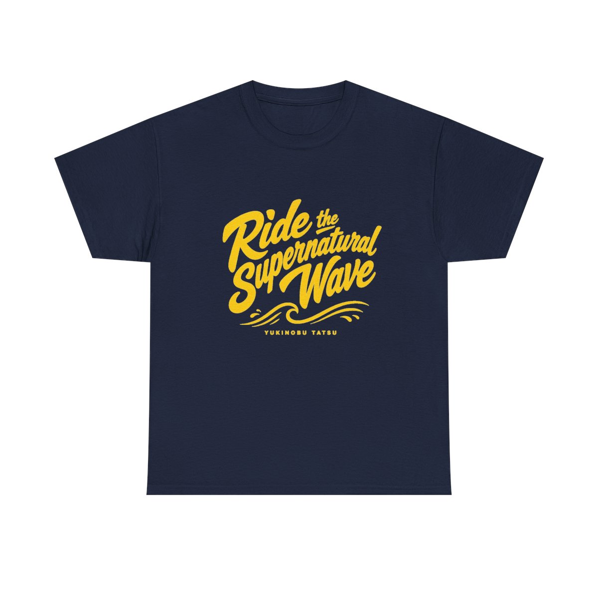 Dandadan "Ride the Supernatural Wave" Unisex Tee - alternate angle 3, merchandise
