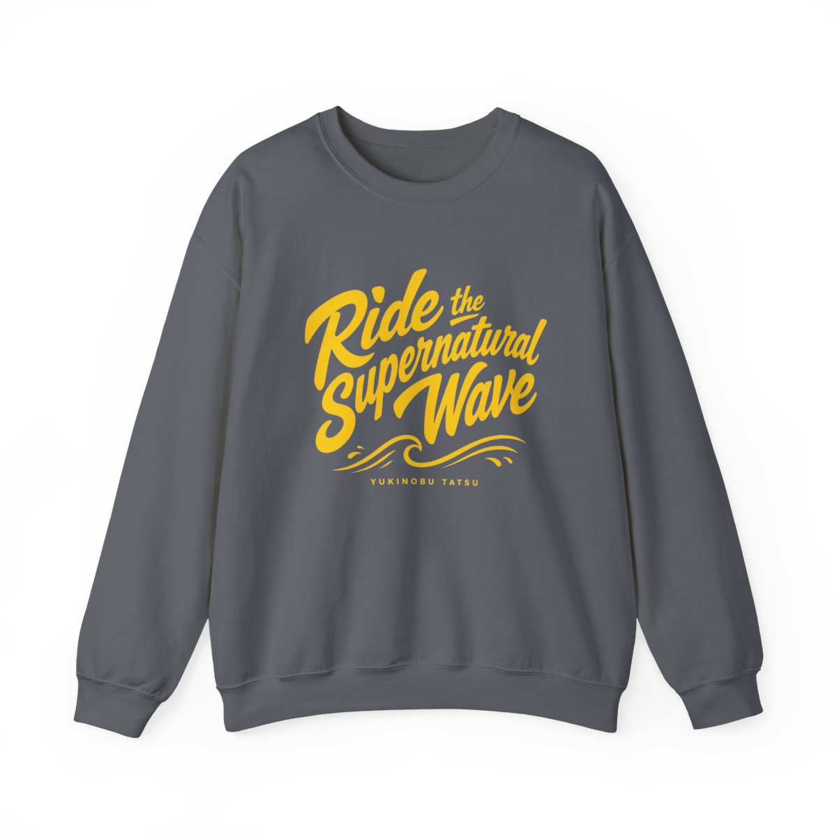 Dandadan "Ride the Supernatural Wave" Crewneck - alternate angle 4, merchandise