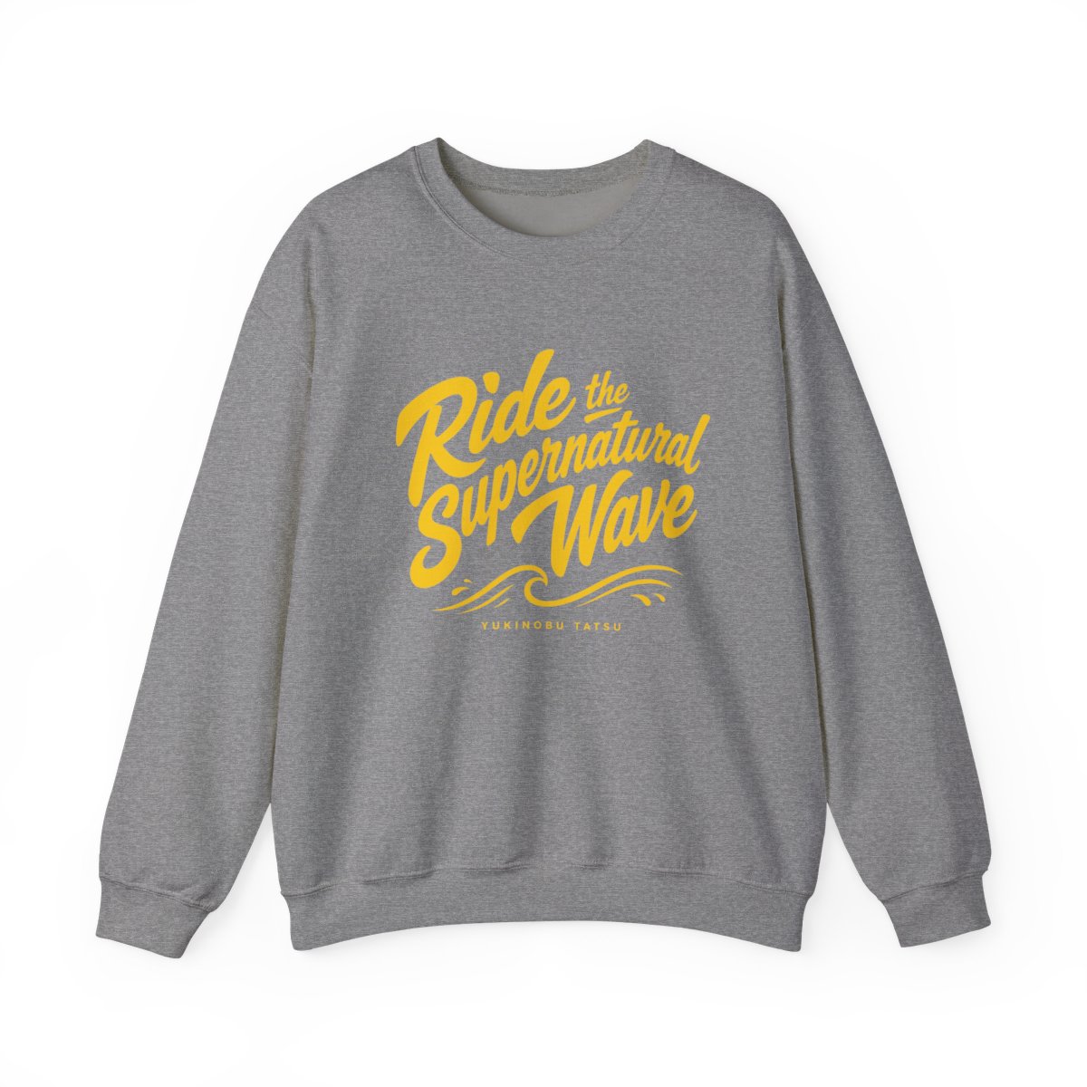 Dandadan "Ride the Supernatural Wave" Crewneck - alternate angle 2, merchandise