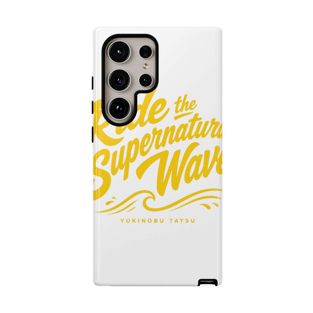 Dandadan "Ride the Supernatural Wave" Phone Case - alternate angle 2, merchandise