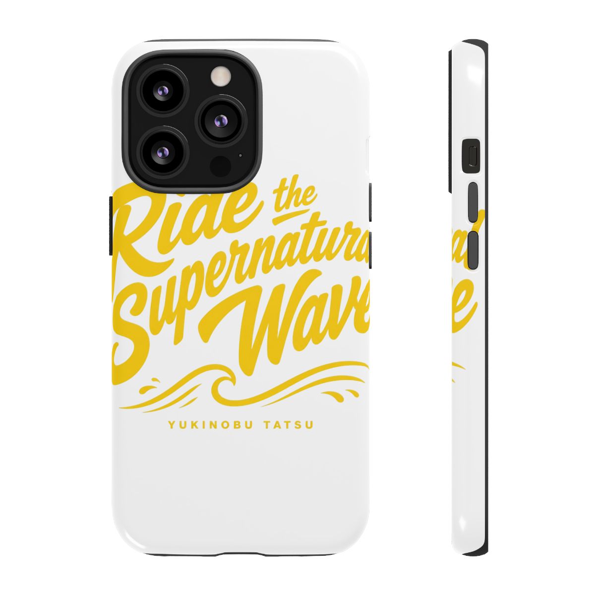 Dandadan "Ride the Supernatural Wave" Phone Case - alternate angle 2, merchandise