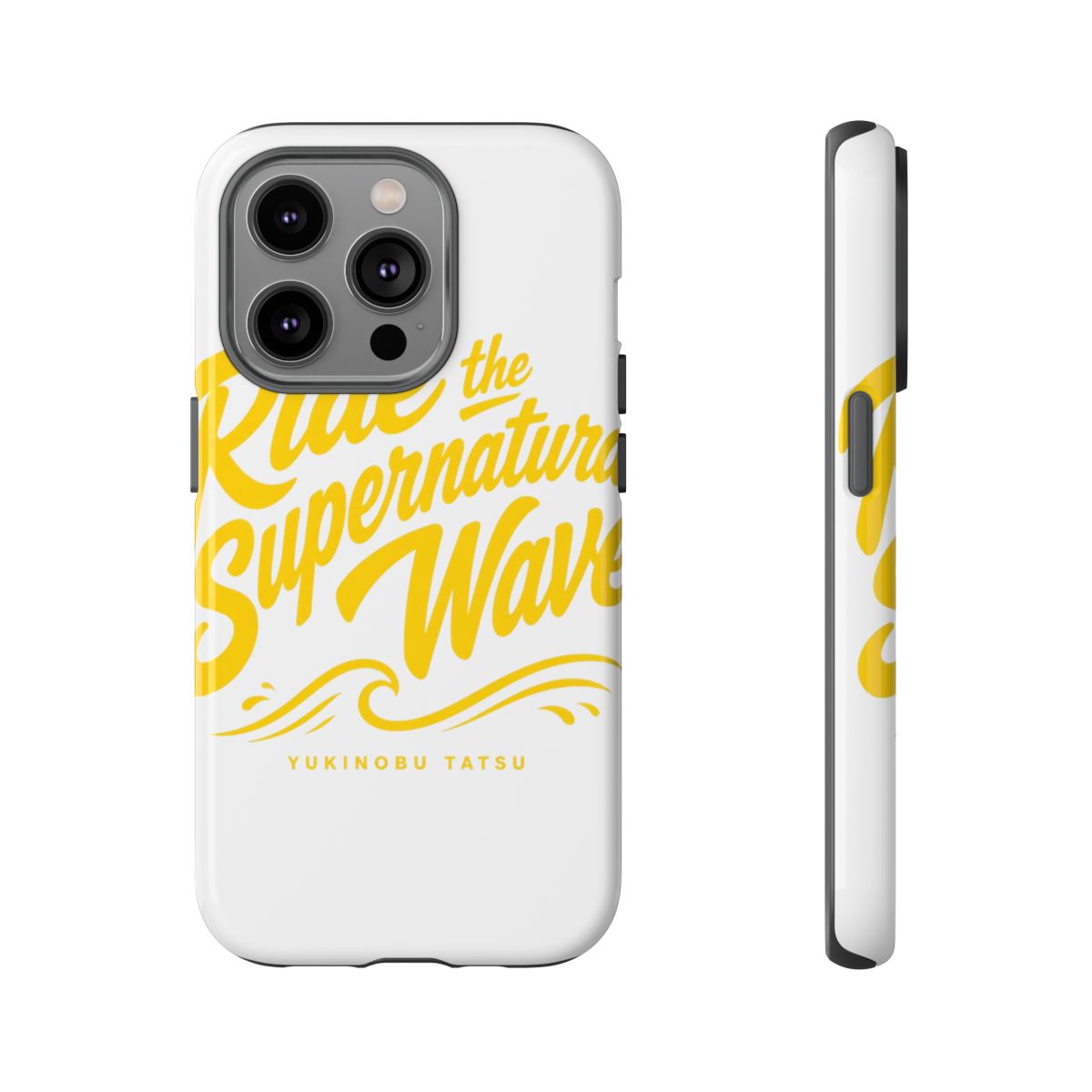 Dandadan "Ride the Supernatural Wave" Phone Case - alternate angle 5, merchandise