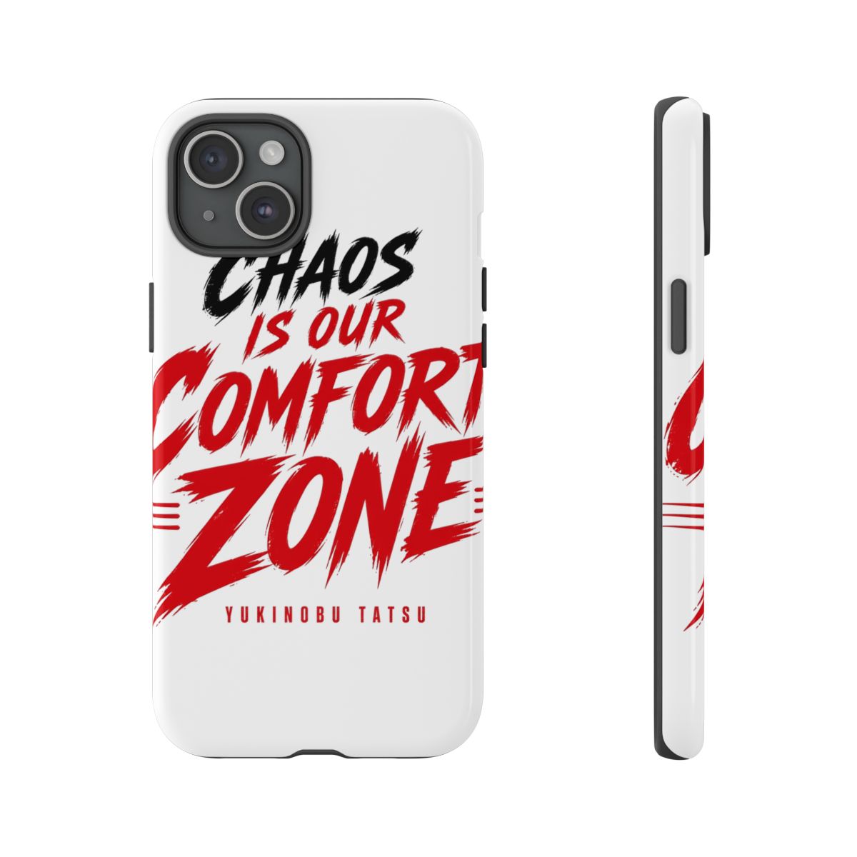 Dandadan "Chaos is Our Comfort Zone" Phone Case - alternate angle 5, merchandise