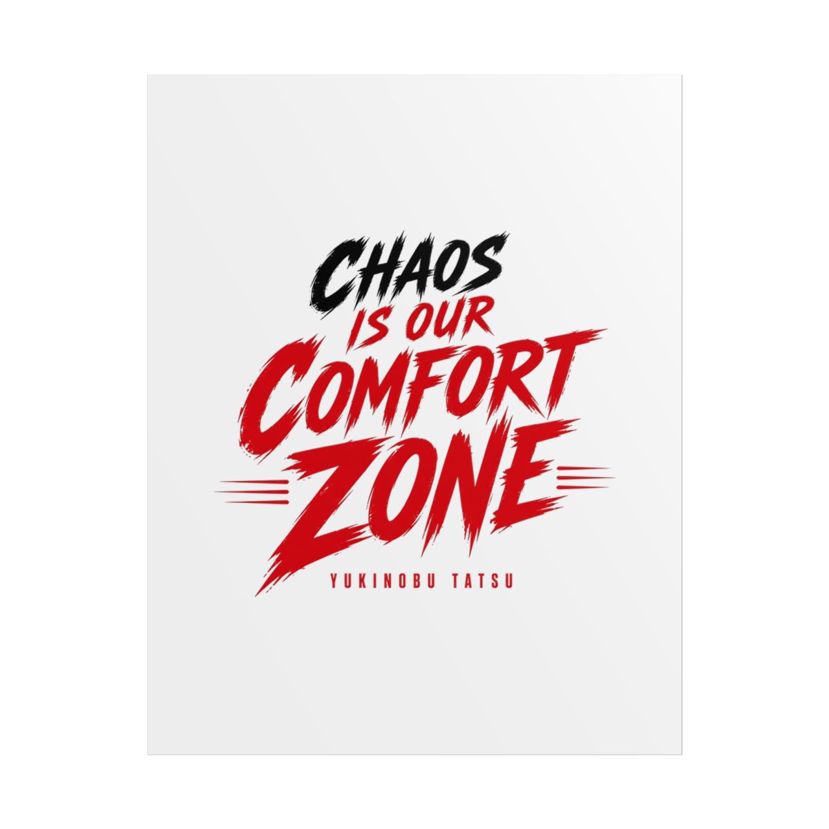 Dandadan "Chaos is Our Comfort Zone" Poster - alternate angle 1, merchandise