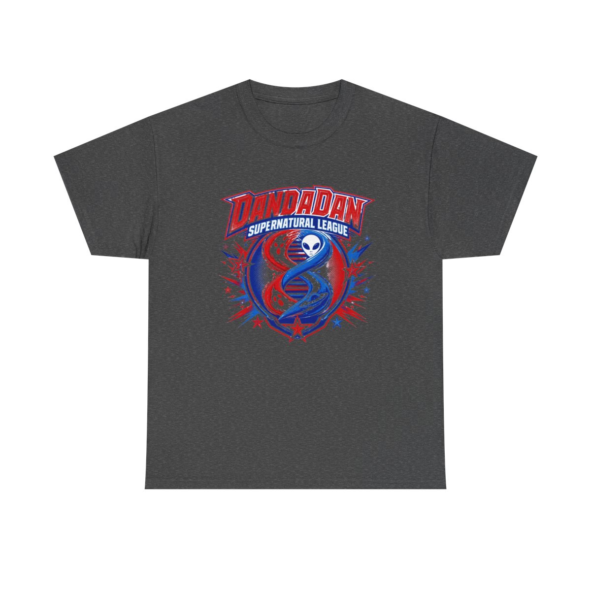 Dandadan "Dandadan Supernatural League" Unisex Tee - alternate angle 3, merchandise
