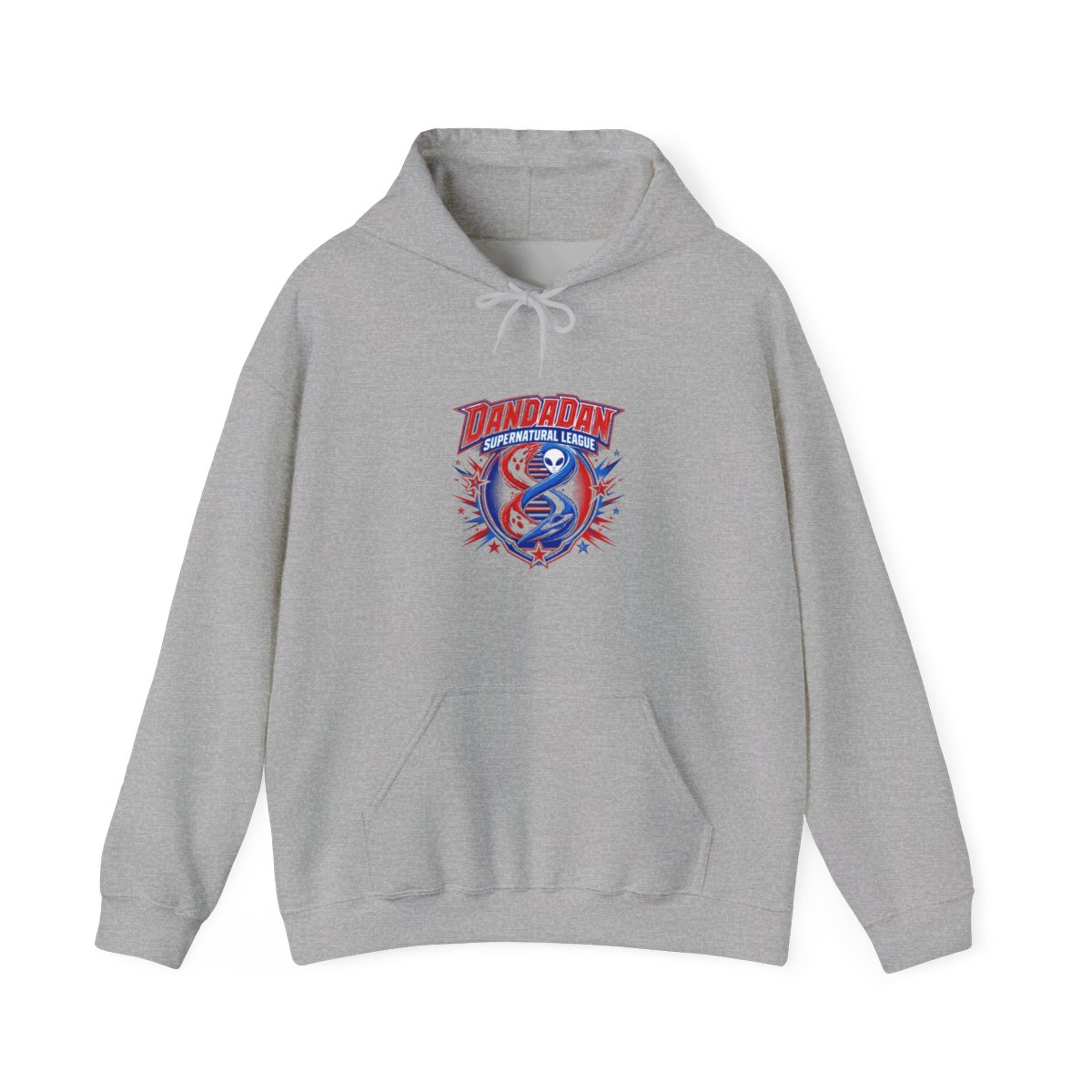 Dandadan "Dandadan Supernatural League" Hoodie - alternate angle 2, merchandise