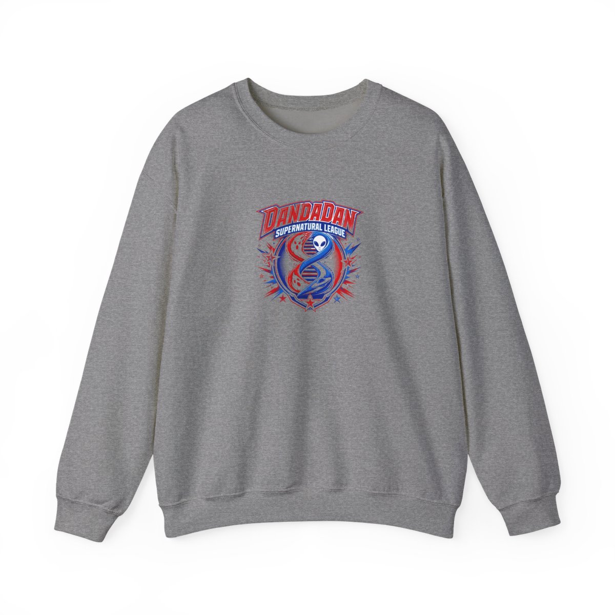 Dandadan "Dandadan Supernatural League" Crewneck - alternate angle 2, merchandise