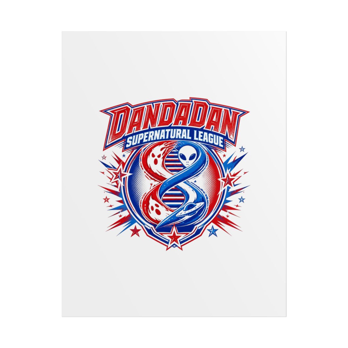 Dandadan "Dandadan Supernatural League" Poster - alternate angle 1, merchandise