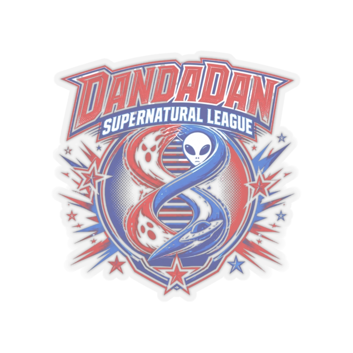 Dandadan "Dandadan Supernatural League" Sticker
