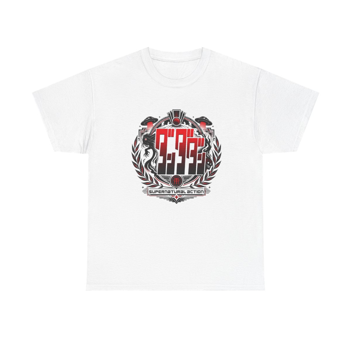 Dandadan "Supernatural Action" Unisex Tee - alternate angle 2, merchandise