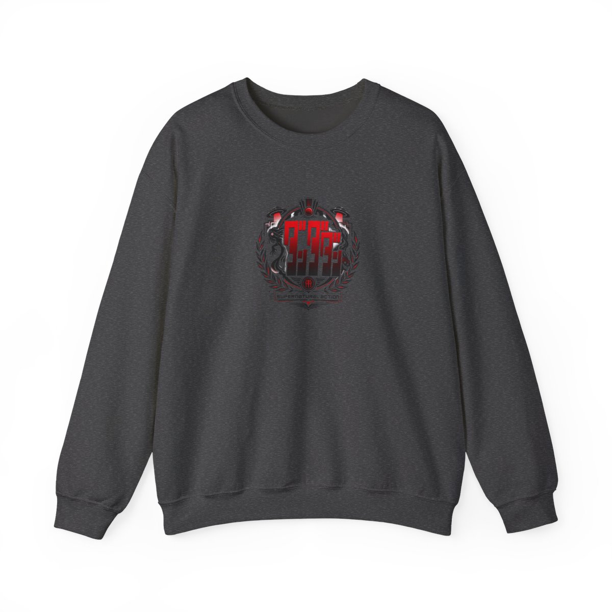 Dandadan "Supernatural Action" Crewneck - alternate angle 2, merchandise