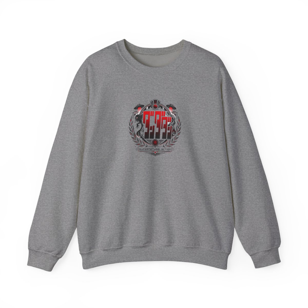 Dandadan "Supernatural Action" Crewneck - alternate angle 3, merchandise