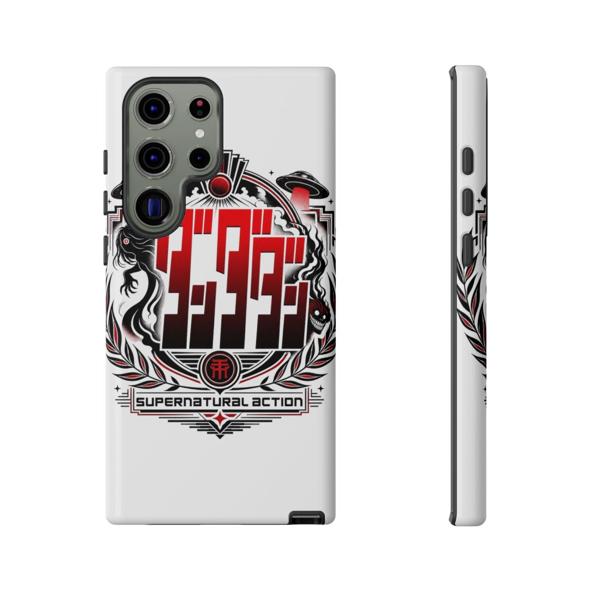 Dandadan "Supernatural Action" Phone Case - alternate angle 3, merchandise