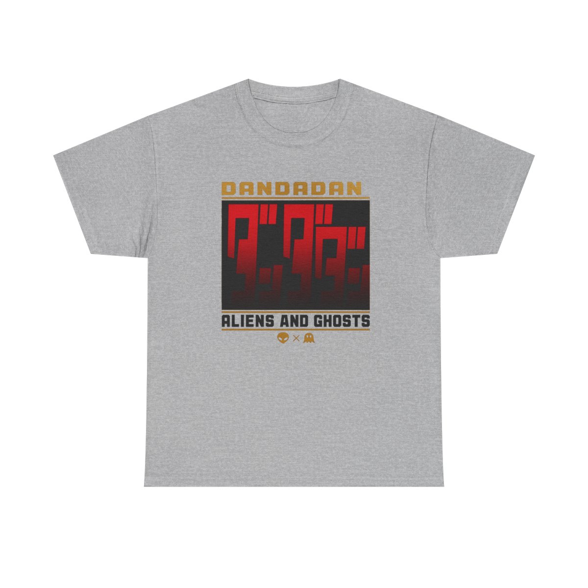 Dandadan "Aliens and Ghosts" Unisex Tee - alternate angle 2, merchandise