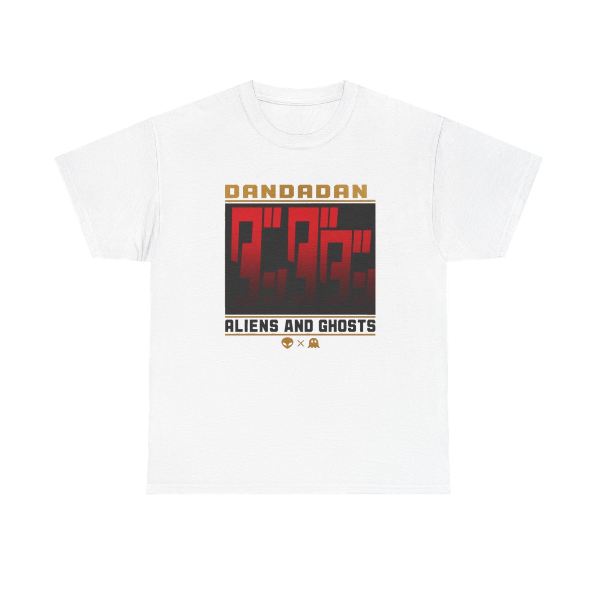 Dandadan "Aliens and Ghosts" Unisex Tee - alternate angle 3, merchandise