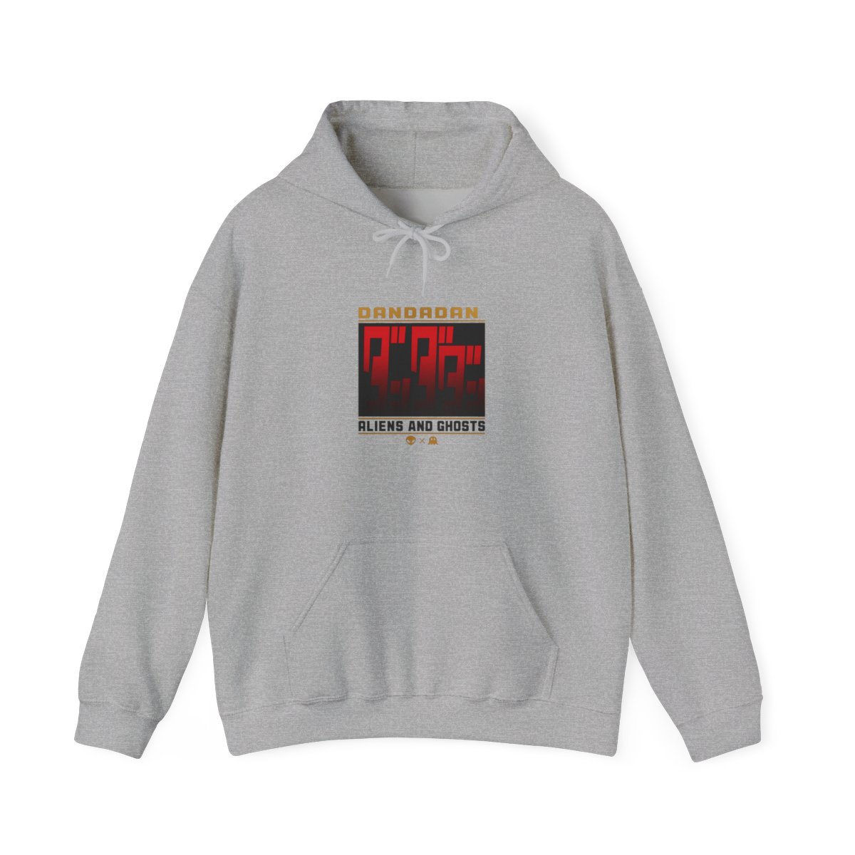 Dandadan "Aliens and Ghosts" Hoodie - alternate angle 2, merchandise