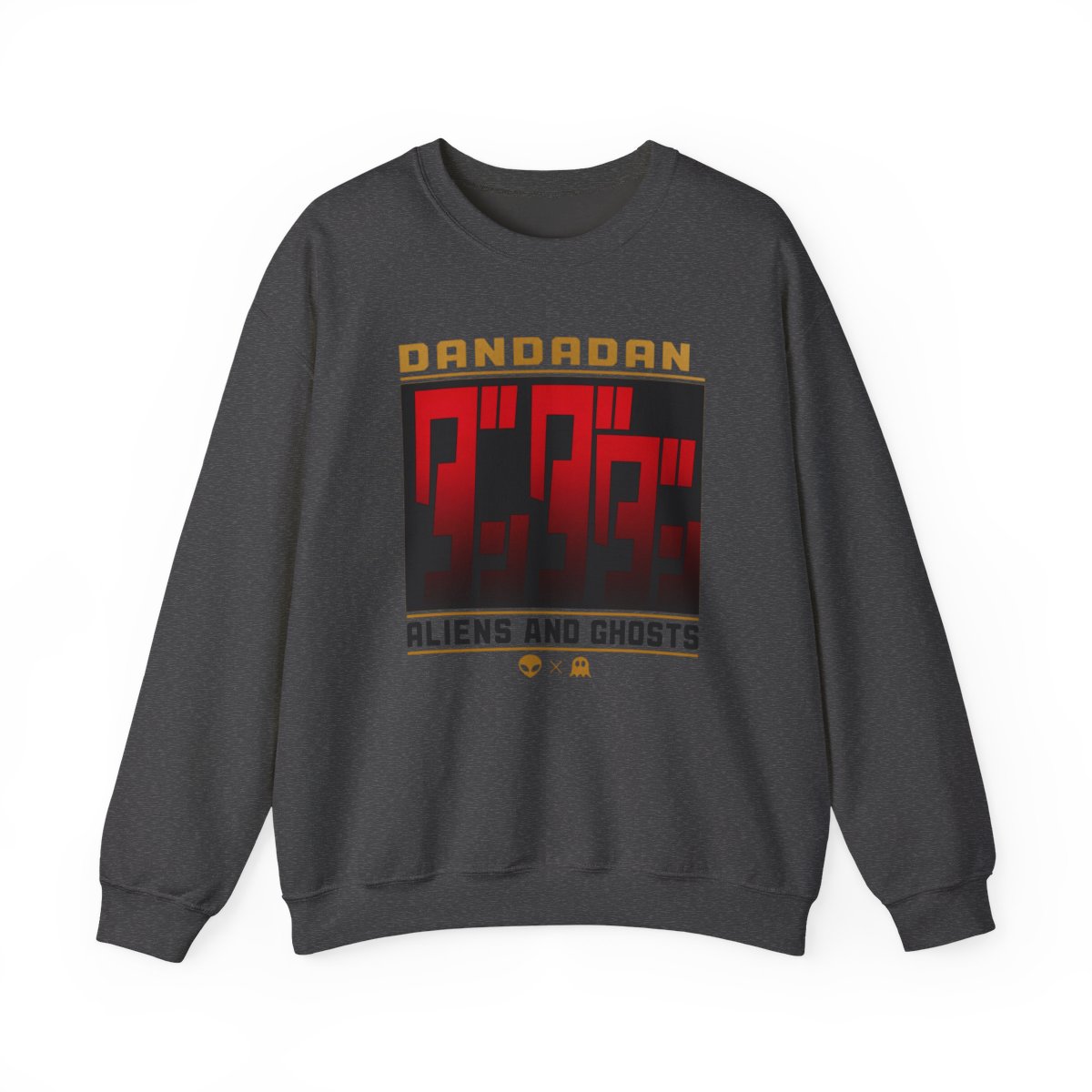 Dandadan "Aliens and Ghosts" Crewneck - alternate angle 3, merchandise
