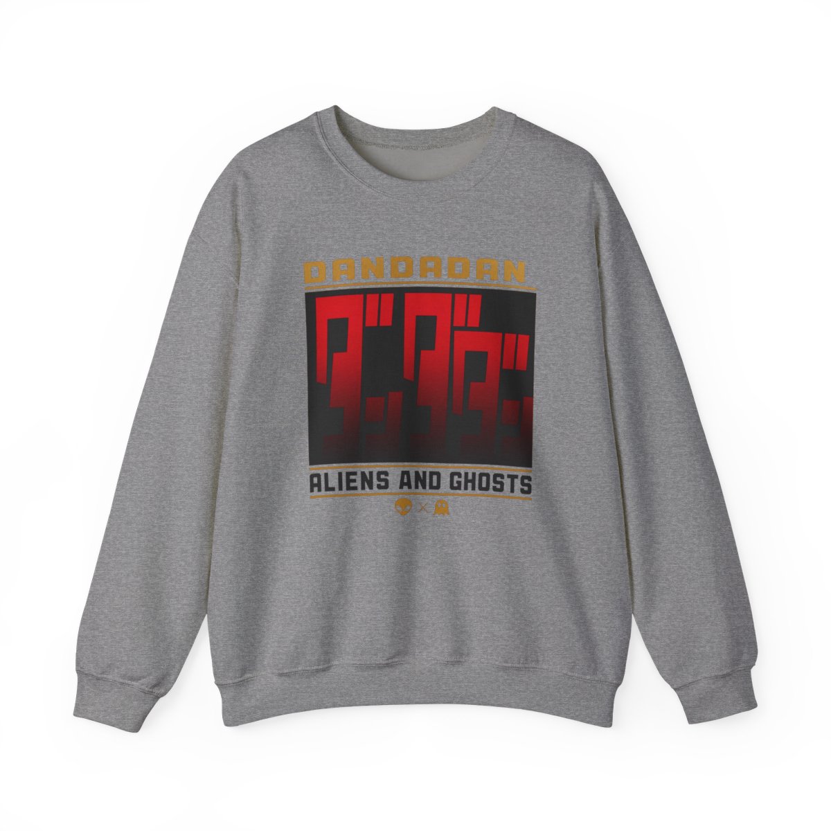Dandadan "Aliens and Ghosts" Crewneck - alternate angle 2, merchandise
