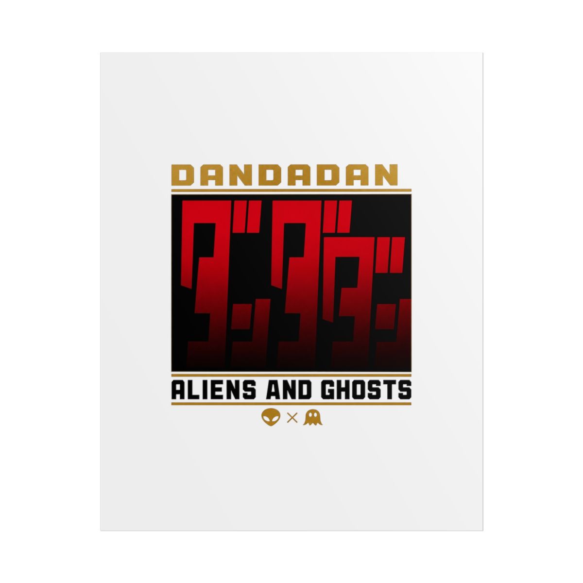 Dandadan "Aliens and Ghosts" Poster - Official Posters & Wall Art merchandise