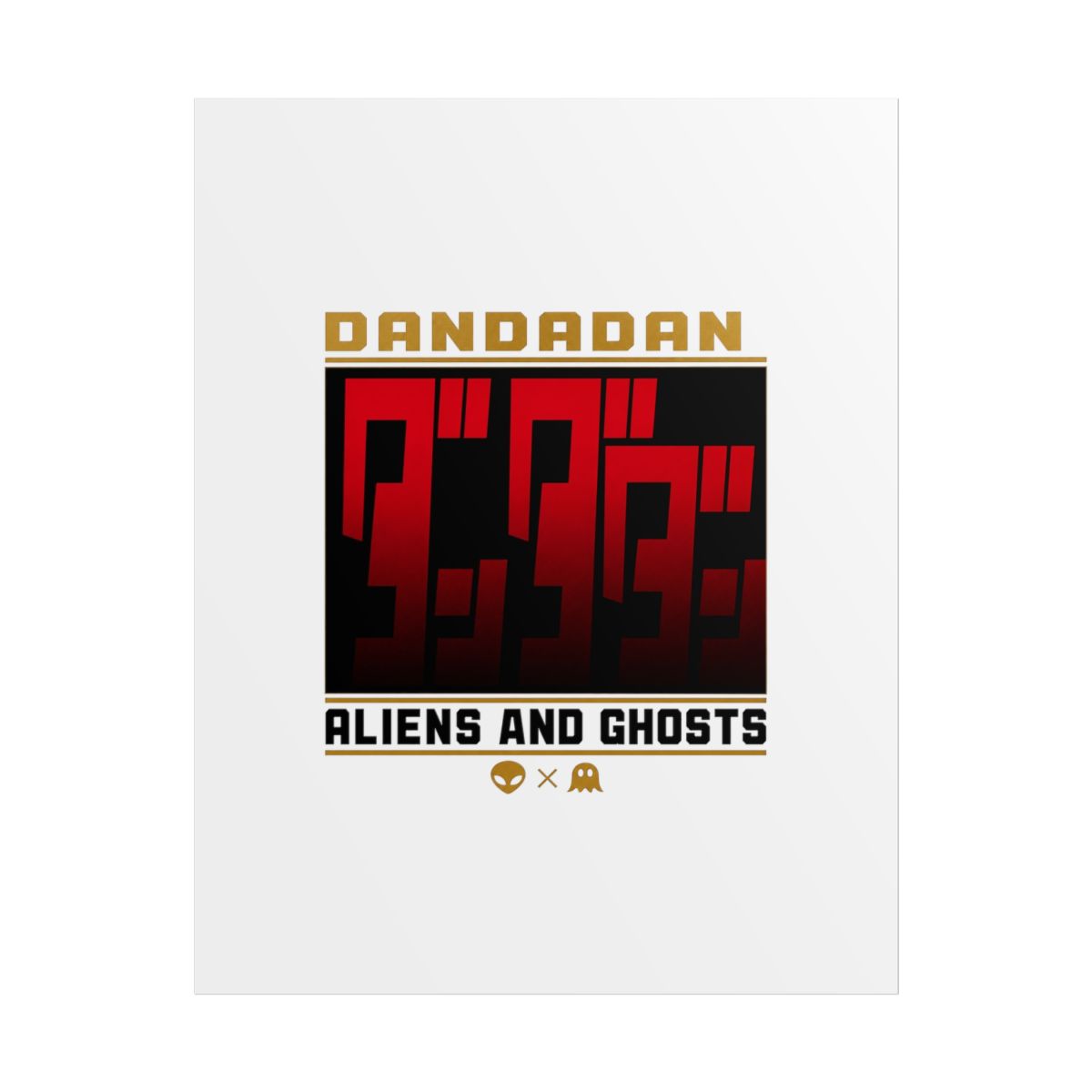 Dandadan "Aliens and Ghosts" Poster - alternate angle 1, merchandise