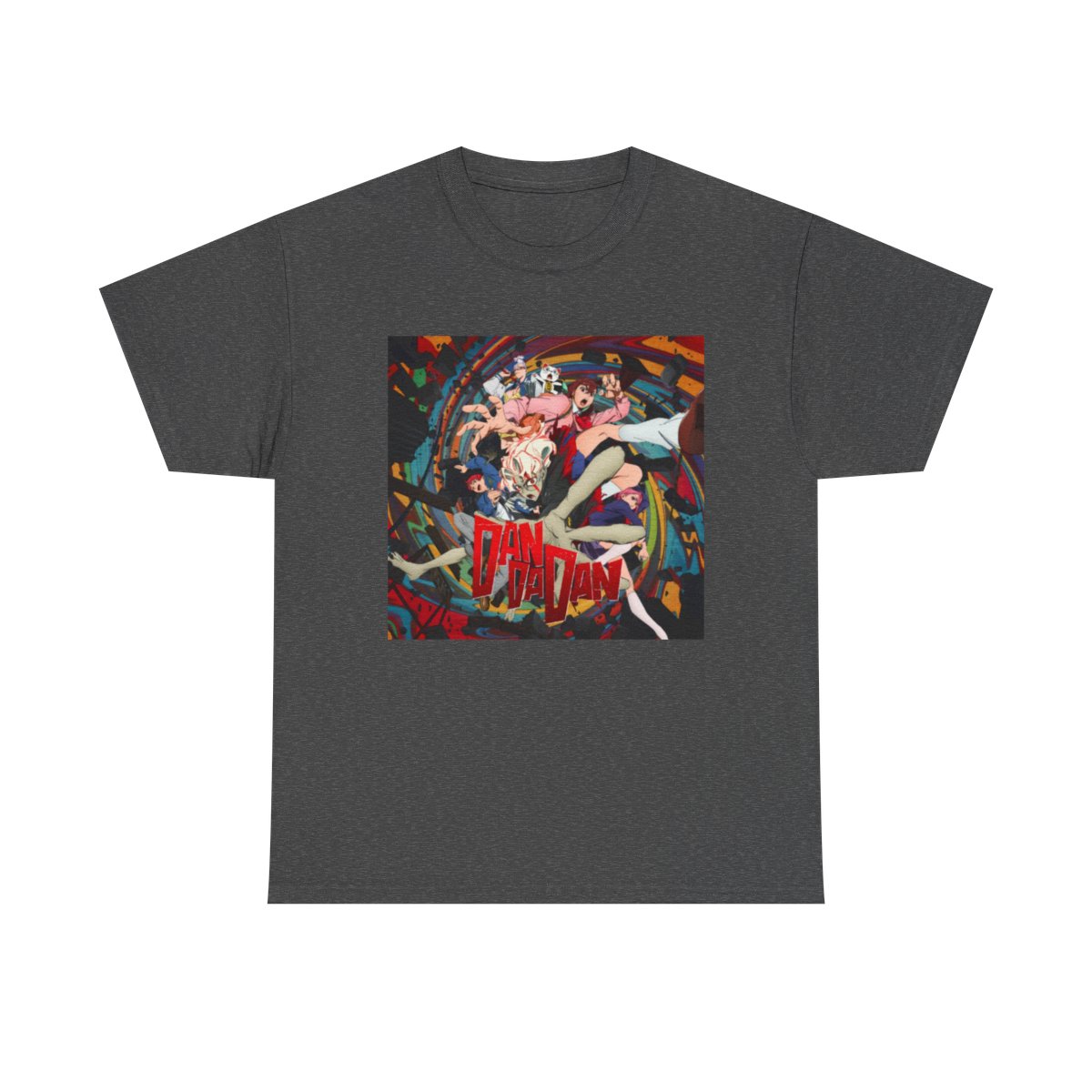 Dandadan "Adventure Awaits" Unisex Tee - alternate angle 2, merchandise