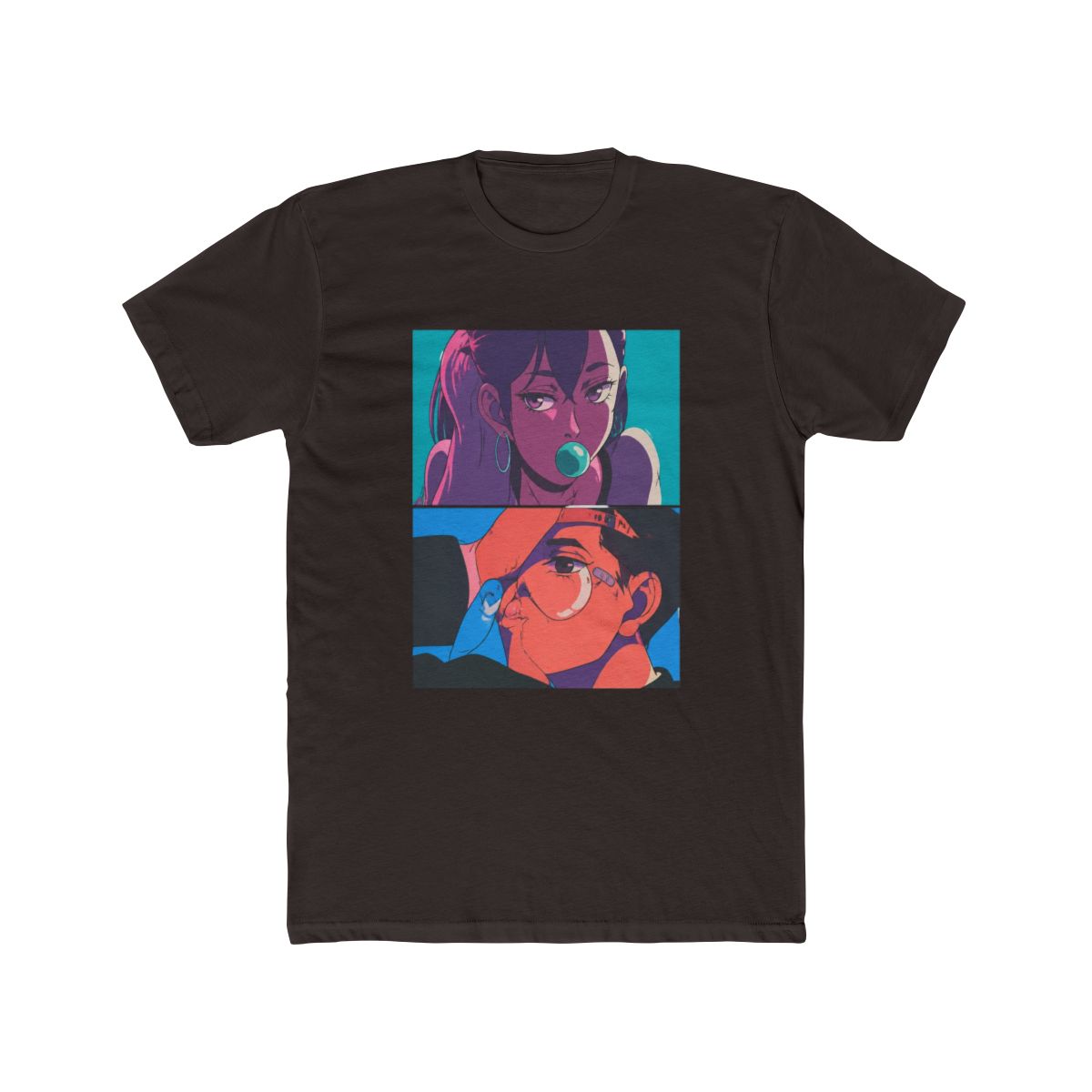 Dandadan Opening Credits Portrait Double-Sided T Shirt - alternate angle 5, merchandise