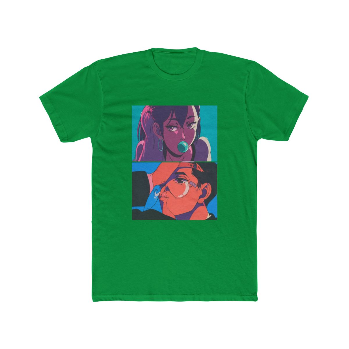 Dandadan Opening Credits Portrait Double-Sided T Shirt - alternate angle 3, merchandise