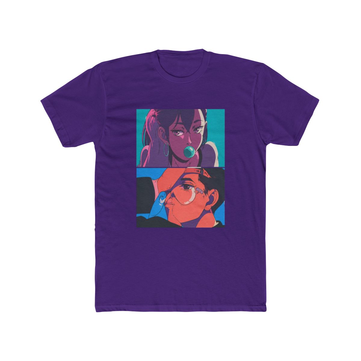 Dandadan Opening Credits Portrait Double-Sided T Shirt