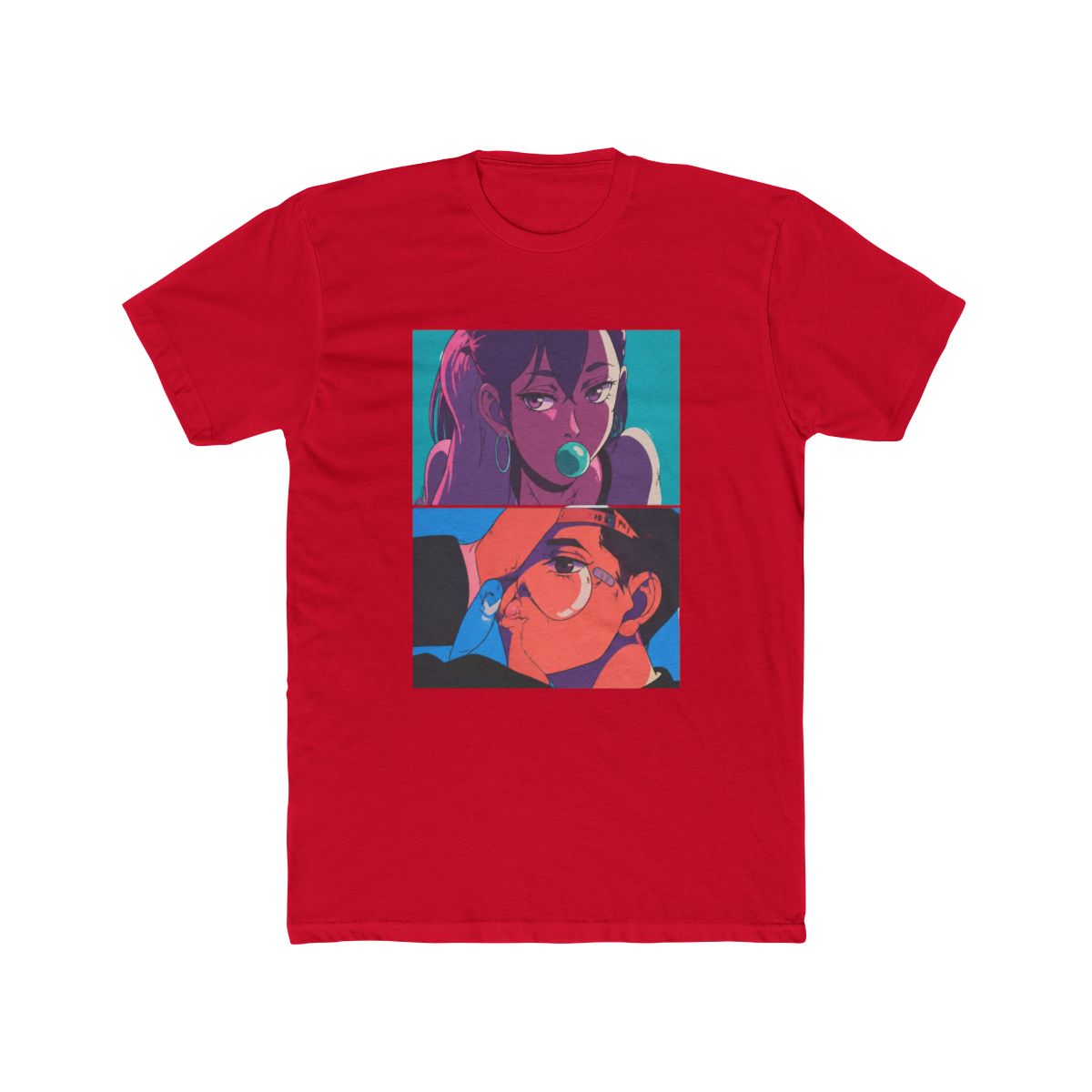 Dandadan Opening Credits Portrait Double-Sided T Shirt - alternate angle 2, merchandise
