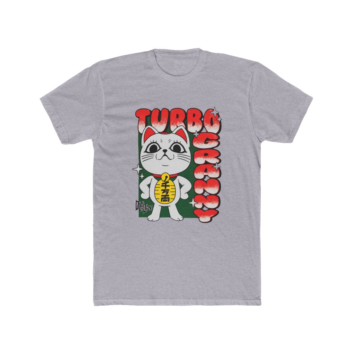 Dandadan Turbo Granny Cat T Shirt #2 - alternate angle 4, merchandise