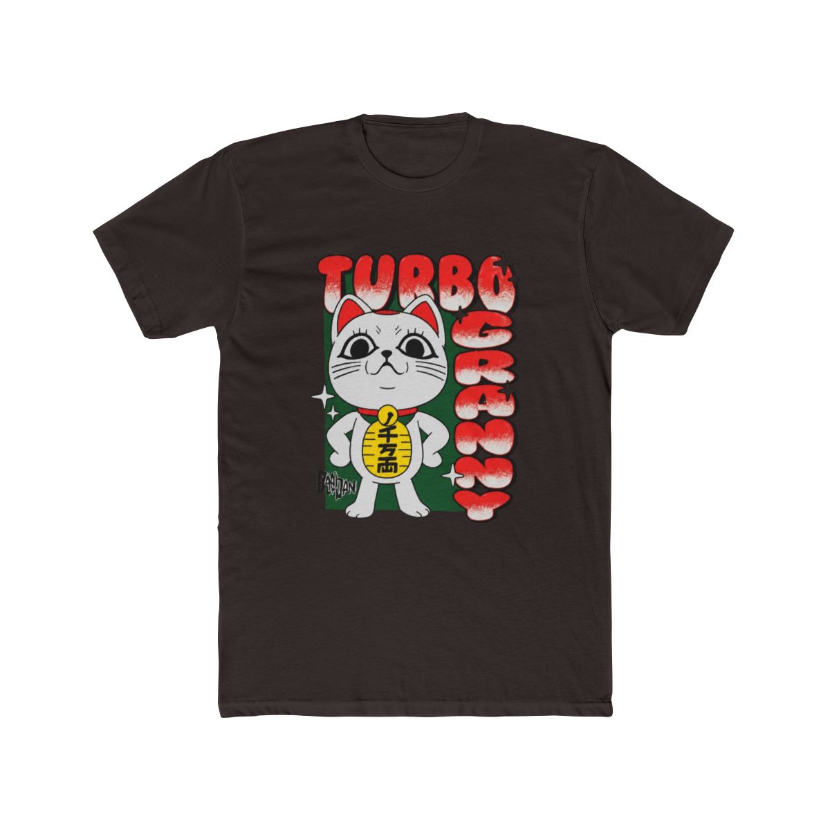 Dandadan Turbo Granny Cat T Shirt #2 - alternate angle 2, merchandise