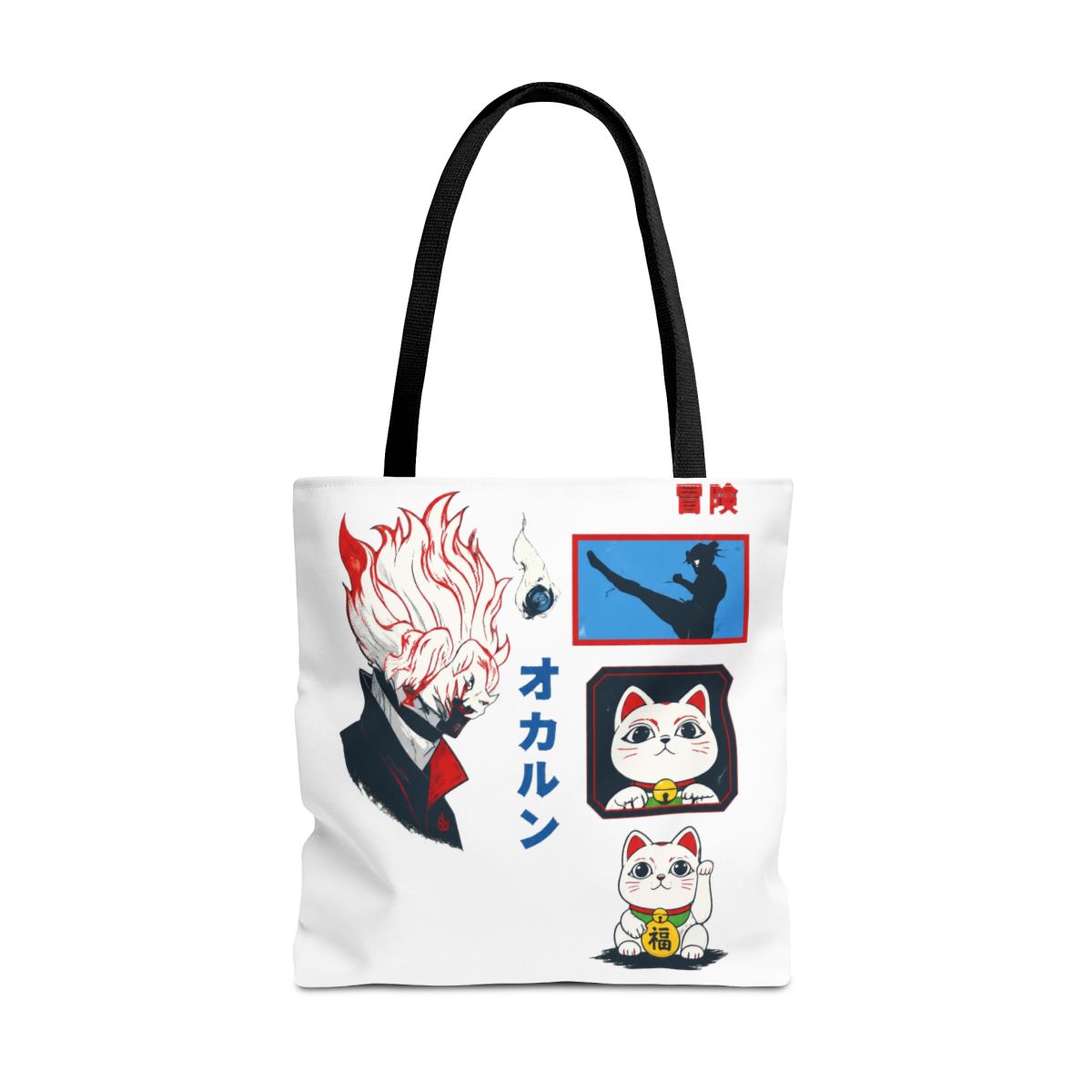 Dandadan Trio Patch Sling Bag - alternate angle 3, merchandise