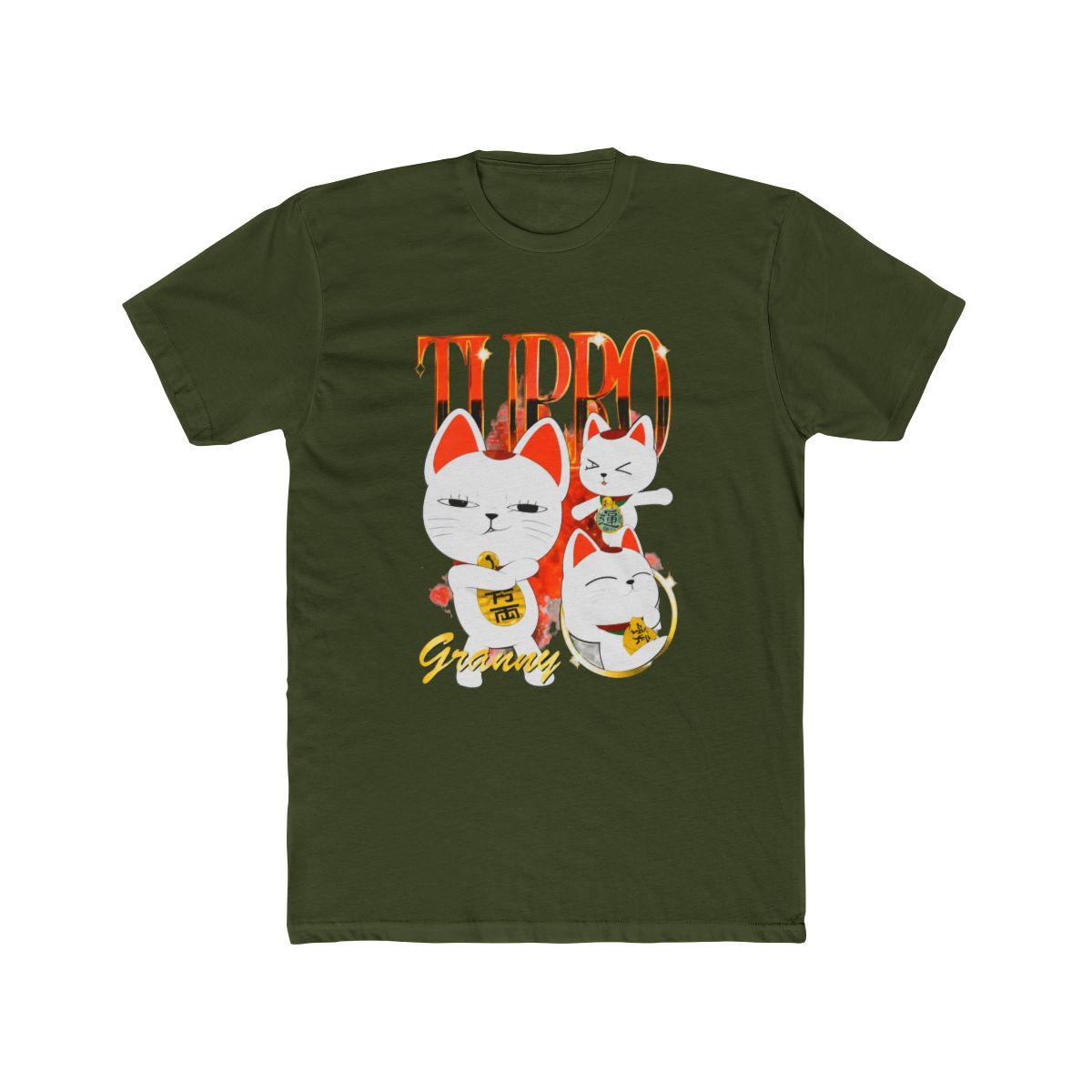 Dandadan Turbo Granny Collage T Shirt - alternate angle 4, merchandise
