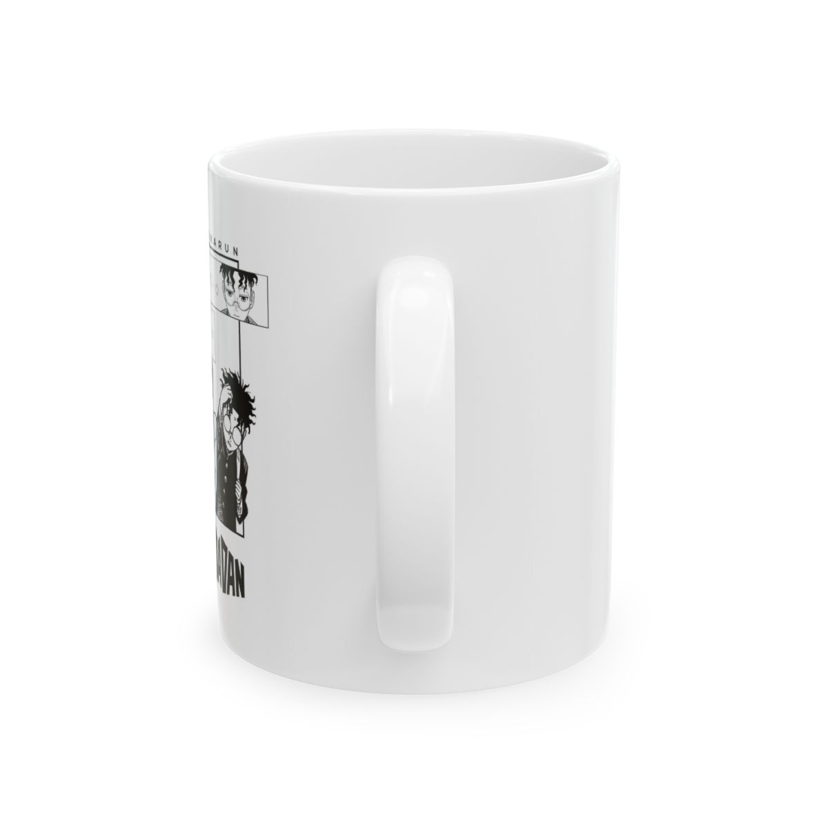 Dandadan B&W Limited Edition Mug - alternate angle 2, merchandise