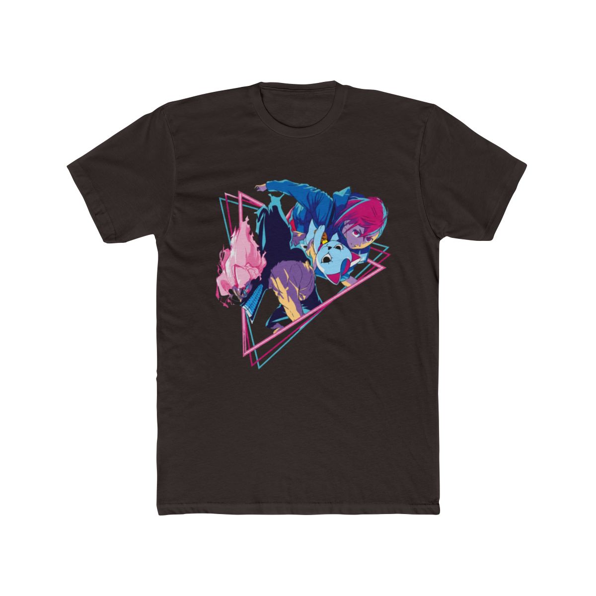 Dandadan - Okarun and Momo Retro Style T Shirt - alternate angle 5, merchandise