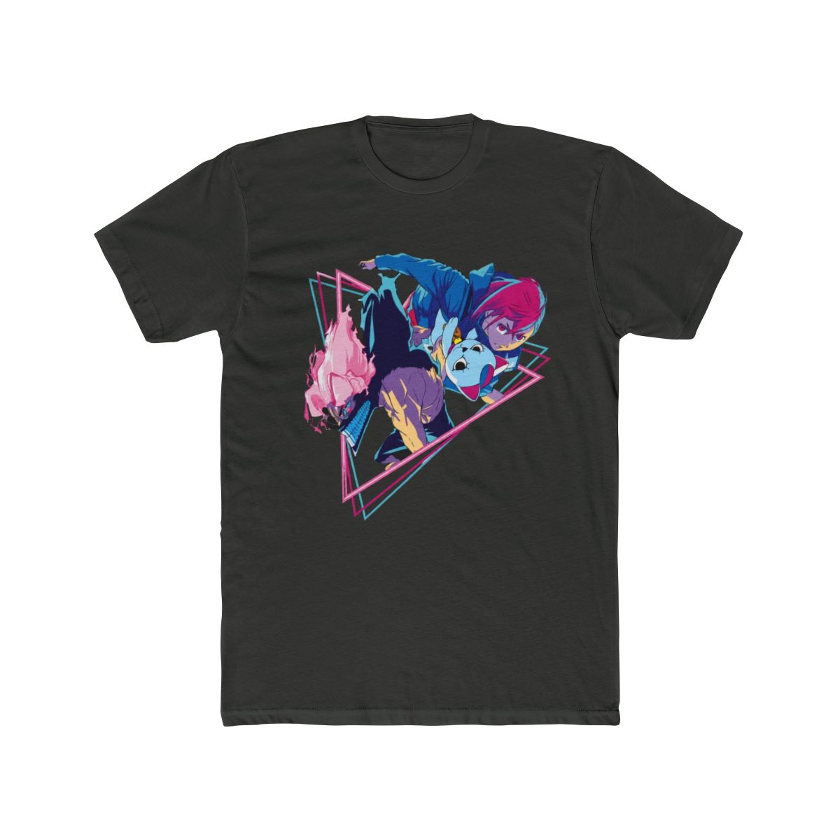 Dandadan - Okarun and Momo Retro Style T Shirt - alternate angle 2, merchandise