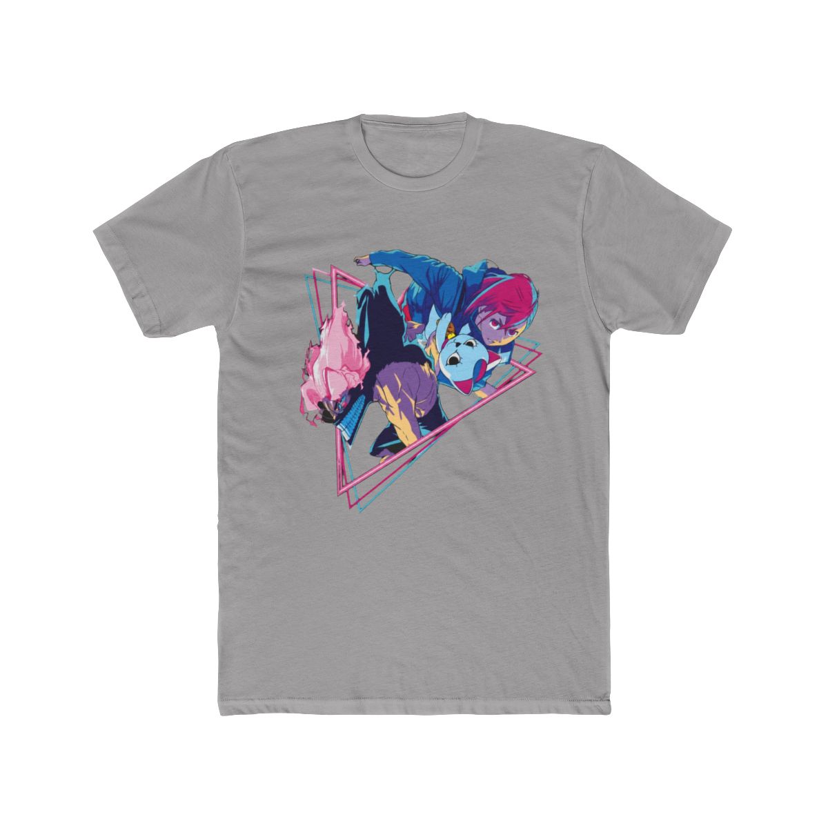 Dandadan - Okarun and Momo Retro Style T Shirt - alternate angle 4, merchandise