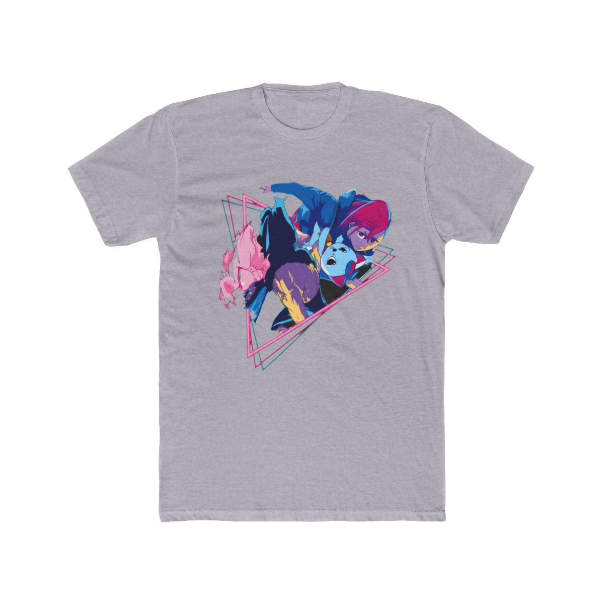 Dandadan - Okarun and Momo Retro Style Long Sleeve T Shirt - alternate angle 4, merchandise