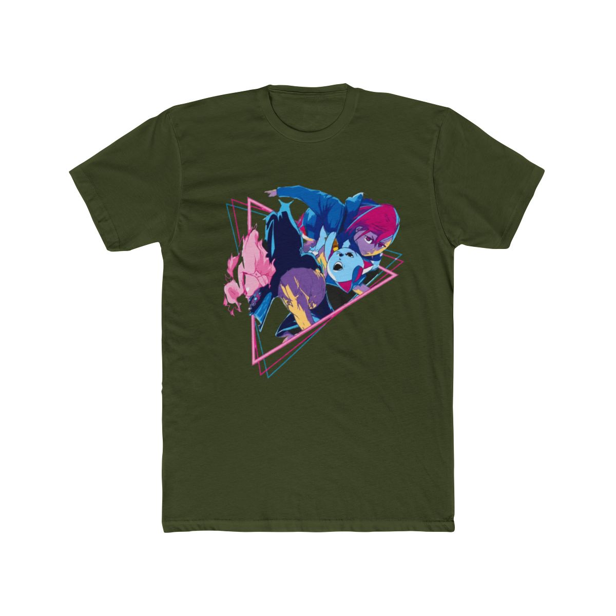 Dandadan - Okarun and Momo Retro Style Long Sleeve T Shirt - alternate angle 5, merchandise