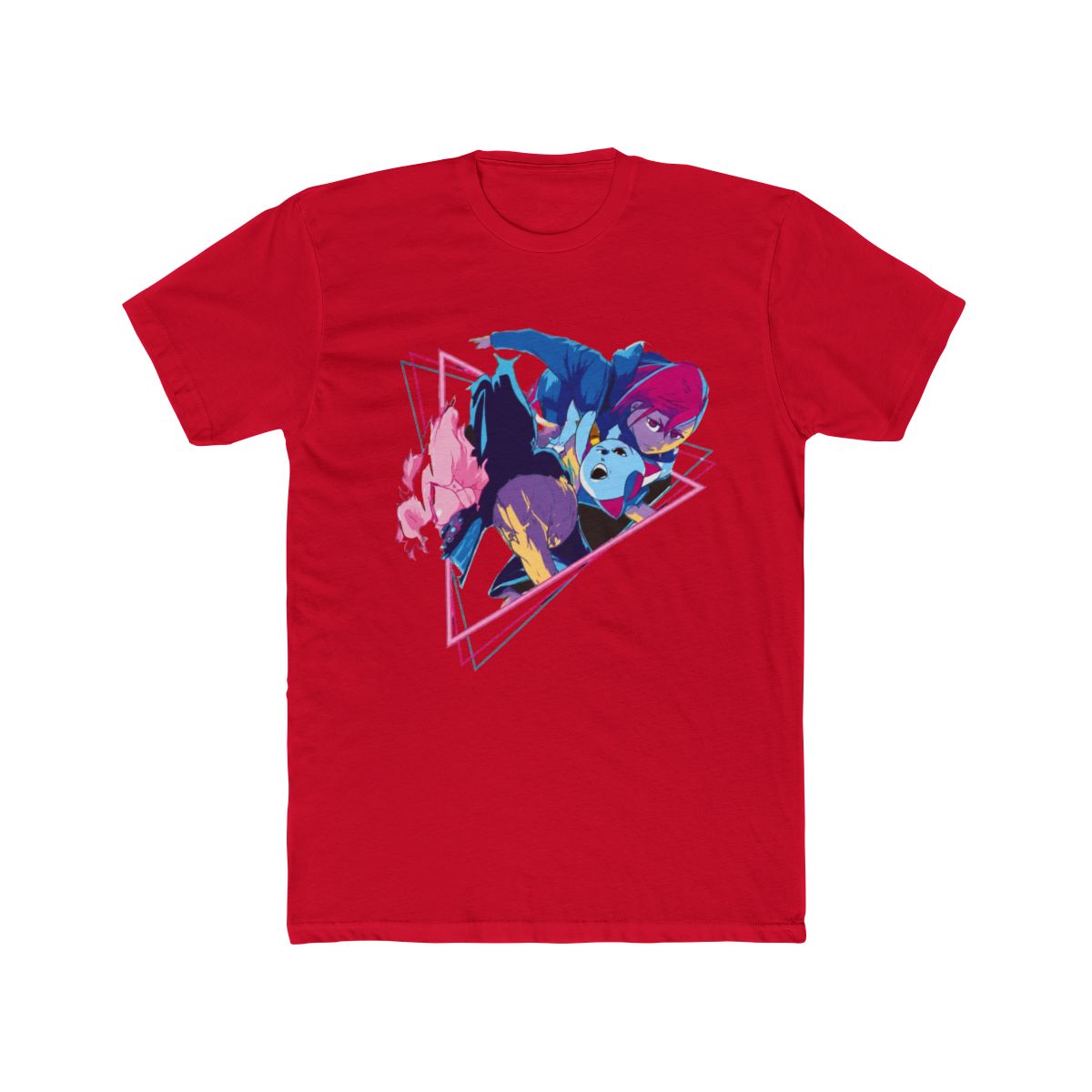 Dandadan - Okarun and Momo Retro Style Long Sleeve T Shirt - alternate angle 2, merchandise