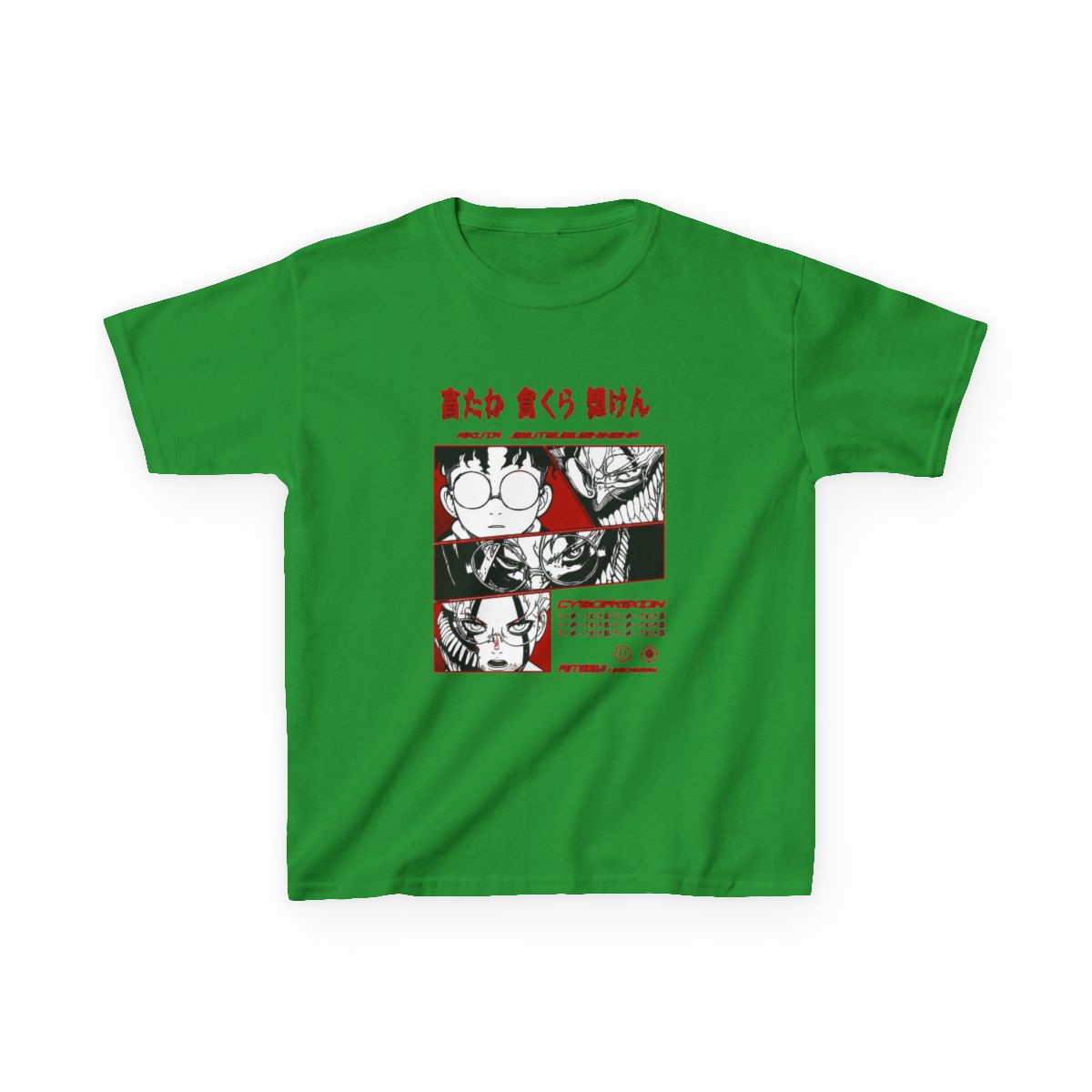 okarun dandadan Kids T-Shirt - alternate angle 2, merchandise