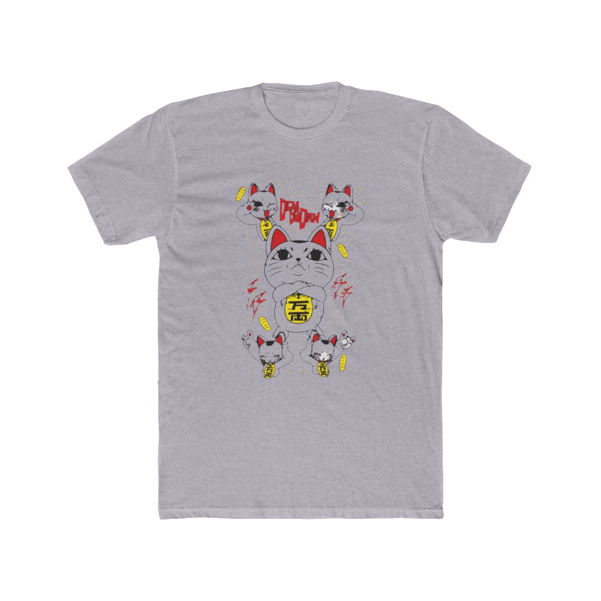Dandadan Cat Turbo-Granny Cute Anime Manga Cat T Shirt - alternate angle 4, merchandise