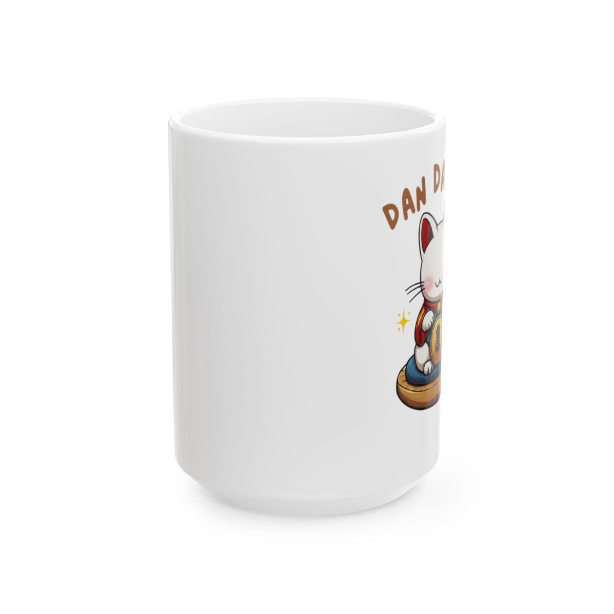 Turbo-Granny Dandadan Cat - Cute Anime Manga Desig Mug - alternate angle 2, merchandise