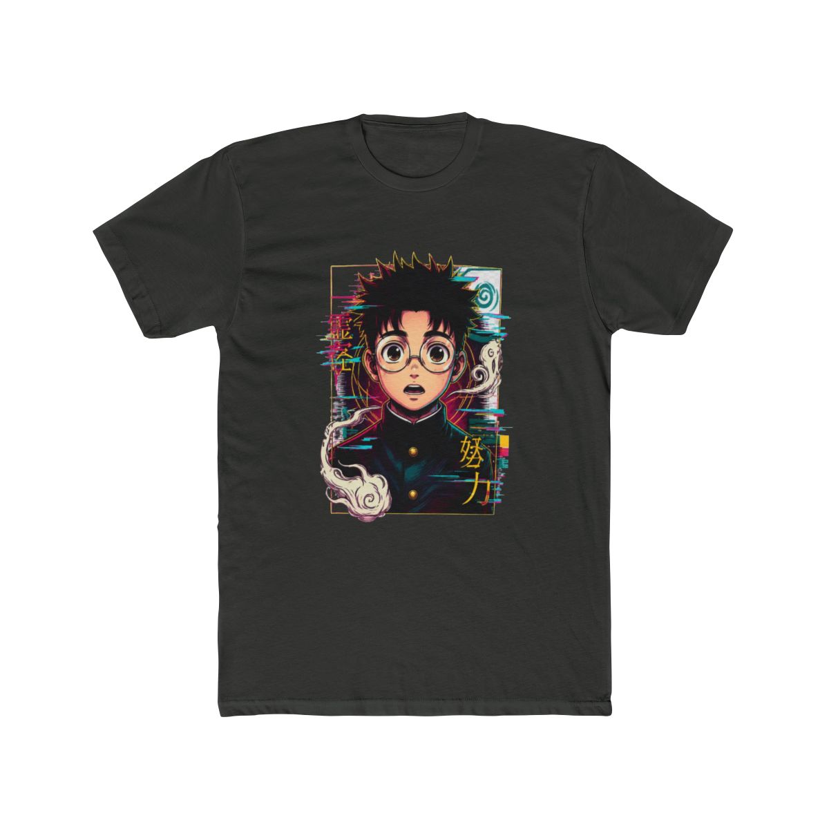 Dandadan Okarun Psychic Powers Occult Boy Art T Shirt - alternate angle 5, merchandise